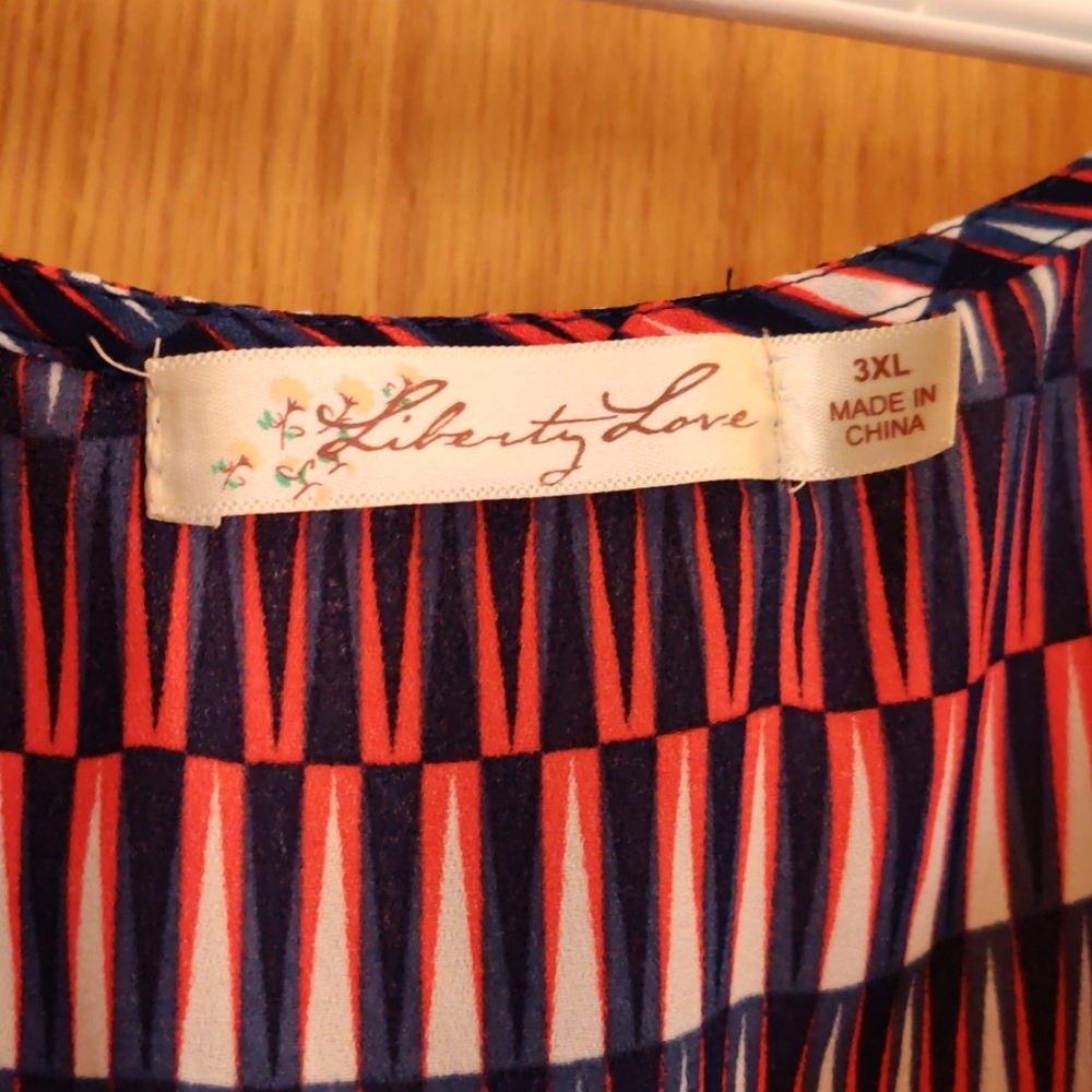 Liberty Love Hi-Low Dress - 3X - Picture 4 of 4